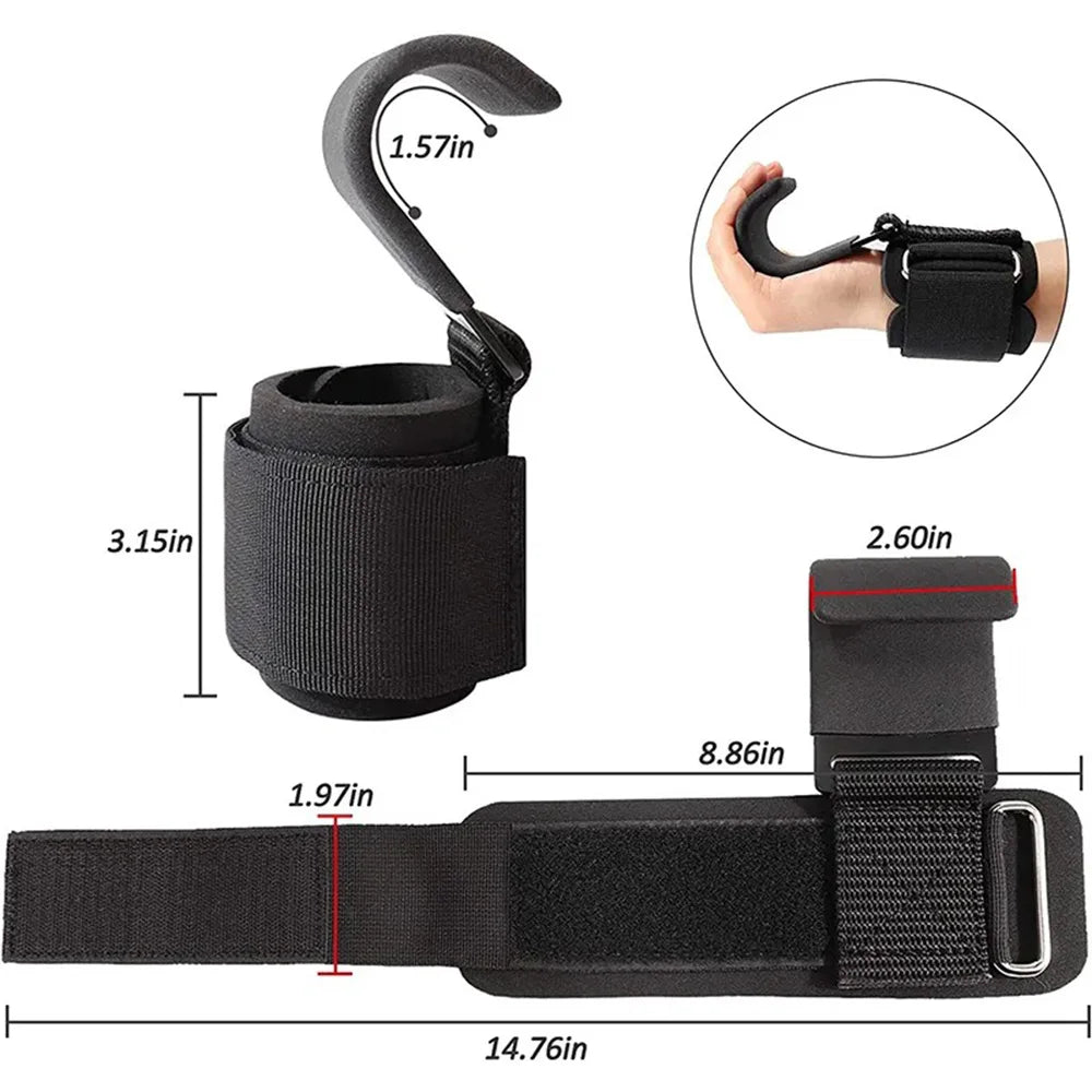 Weight Lifting Hook Grips