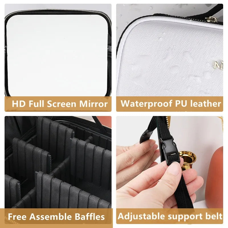 LED Cosmetic Mirror Case